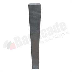 100 x 100mm Square Mild Steel Bollard - Root Fix product image