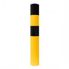 114mm Heavy-Duty Steel Bollard - Yellow & Black product image