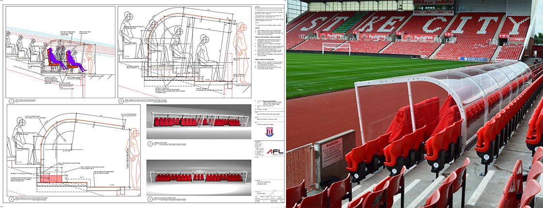 Stoke City Football Club project at Barricade Ltd
