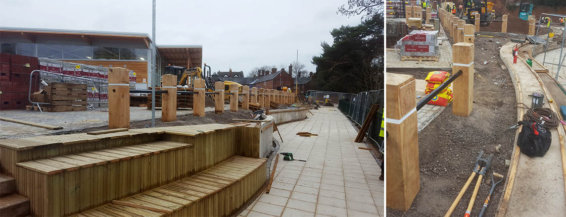 Tesco store - Tenbury Wells project at Barricade Ltd