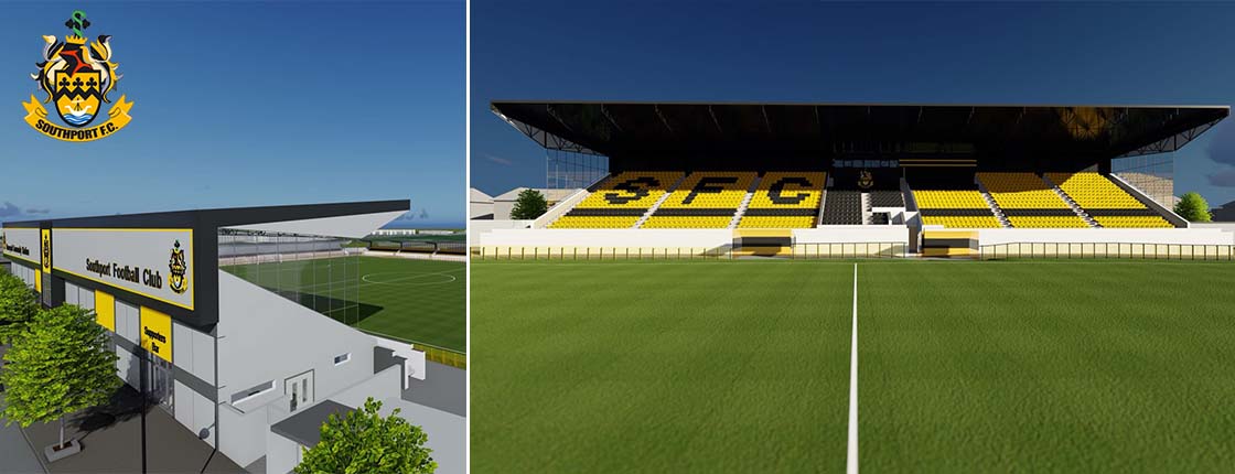 Southport Football Club project at Barricade Ltd